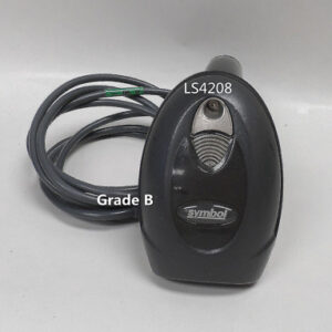 Motorola Symbol Barcode Scanner Model: LS4208 USB Black with USB cable - Grade B