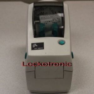 Zebra LP2824 Barcode Label Thermal Printer and Power Supply USB & Serial Port