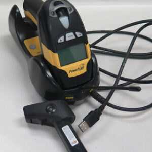 Datalogic Powerscan Barcode Scanner M8300 3 keys Windowed 910Mhz w/Cradle B