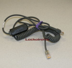 Motorola Symbol barcode scanner Coiled Cable 25-136618-01 synapse CBA