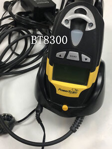 Datalogic Powerscan Scanner BT8300 3keys BT, type-DARRB w/ Cradle, Battery,P/S
