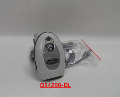 Motorola Symbol Barcode Scanner DS4208 DL BIEGE w/ USB Cable 2D Imager Handheld