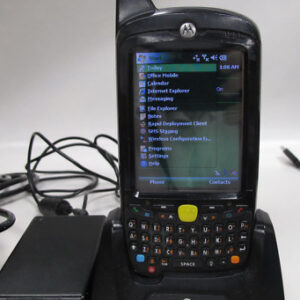 Motorola Symbol Barcode Scanner MC55 MC5574 -PYCDKQRA7WR 1D PDA & Charge Cradle