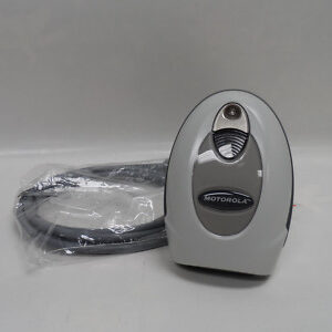 Motorola Symbol Barcode Scanner DS4208 SR BIEGE w/ USB Cable 2D Imager Handheld