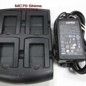 SYMBOL SACX000 -4000CR MC50 MC70 Quad Battery Charger with AC Adapter MC5040