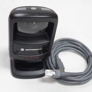 Zebra Motorola Symbol Handfree Barcode Scanner DS9208 -SR Black w/USB Cable