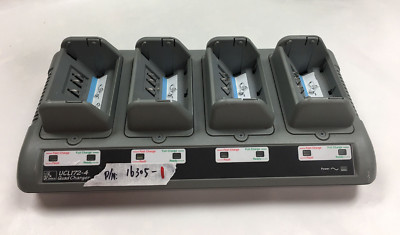 Zebra UCLI72-4 UCL172 Quad Battery Charger for QL420,QL320 QL220, P/N: 16305-1