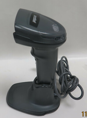 Used Zebra Motorola Symbol Barcode Scanner DS4308 -SR00007PZWW w/ Handfree Stand