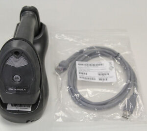 Zebra Motorola Symbol LI4278 Barcode Scanner with STB4278 Cradle & New Battery