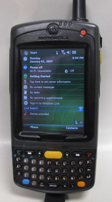 Motorola Symbol Barcode Scanner MC7596 -PZCSKQWA9WR 1D 2D reset to default