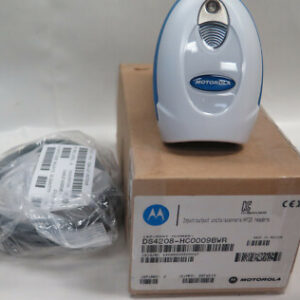 New Motorola Zebra Symbol Barcode Scanner DS4208 -HC0009BWR USB Health Care 2D