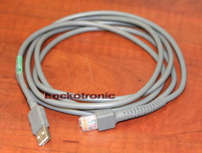 Original Motorola Symbol Scanner USB cable CBA-U01-S07ZAR LS2208 Li4278 DS3678
