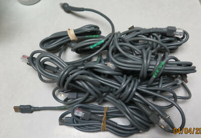 Lot 10 Original Motorola Symbol Barcode Scanner USB cable CBA-U01-S07ZAR LS2208