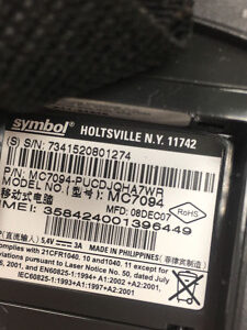 Motorola Symbol Pocket PC Wireless Barcode Scanner MC7094 MC7094-PUCDJQHA7WR #3