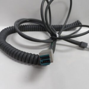 Symbol Motorola Coiled Cable 15 ft CBA-U08-C15ZAR USB Power Plus Dual USB Cable