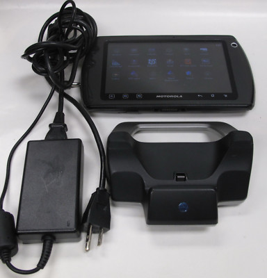 Motorola Symbol Barcode Scanner ET1 -7G2V1UUS ENTERPRISE TABLET PDA W/ Cradle