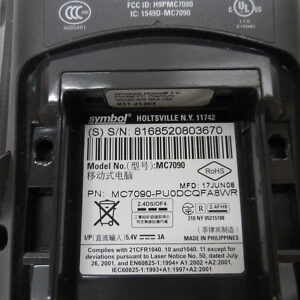 Motorola Symbol Pocket PC Barcode Scanner MC70 MC7090-PU0DCQFA8WR w/Battery