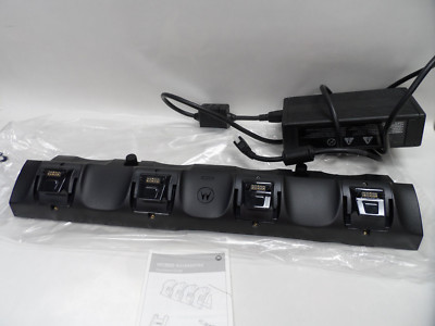 NEW Motorola Symbol CRD9501-4000CR Quad CHARGE Cradle CRD9501-4 for MC9500 w/ PS