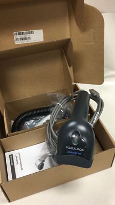 BRAND NEW DATALOGIC Quickscan L QD2330-BKK1S Black with STAND & USB cable