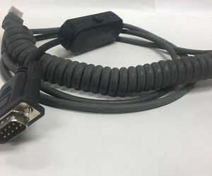 Symbol Motorola CBA-R11-C09ZA 9 feet, RS-232 Nixdorf Beetle Coiled Cable