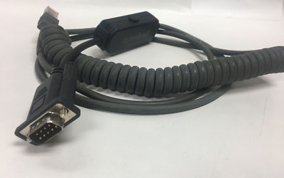 Symbol Motorola CBA-R11-C09ZA 9 feet, RS-232 Nixdorf Beetle Coiled Cable