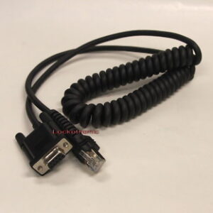 Datalogic CAB-434 RS232 Serial Coiled Cable for M8300 M8500 Scanner CAB434