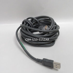 Symbol Motorola CBA-U10-S15ZAR Barcode Scanner USB Cable 15 ft, Straight