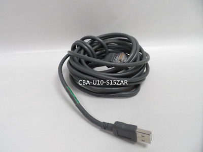 Symbol Motorola CBA-U10-S15ZAR Barcode Scanner USB Cable 15 ft, Straight