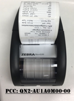 Zebra QLn220 Direct thermal printer QN2-AU1A0M00-00 Label Barcode Printer