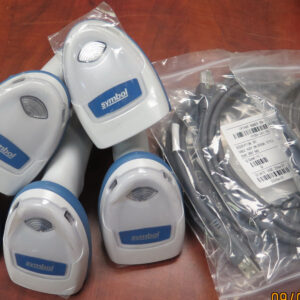 Lot of 5 Motorola Zebra Symbol Barcode Scanner DS4308-HC0000BZZWW USB 1D 2D