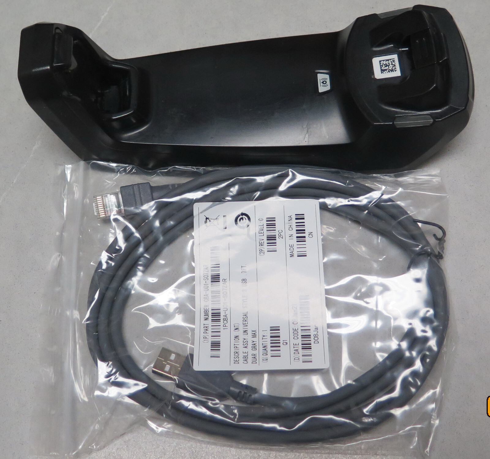 ZEBRA Symbol motorola Barcode Scanner CR8178 -SC100F4WW Cradle USB for DS8178