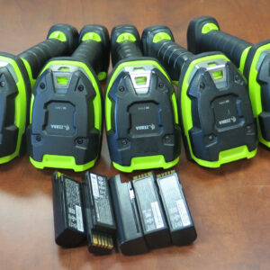 Lot of 5 Zebra Motorola Symbol Barcode Scanner Li3678 -SR0F003VZWW w/ Battery