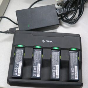 ZEBRA Motorola Quad Battery Charger SAC3600 -4001CR For DS3678 Li3678 Battery