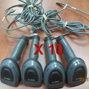 Lot Ten x10 Zebra DS8108 - DL00007ZZWW 1D2D Barcode Scanner Driver's License 2D