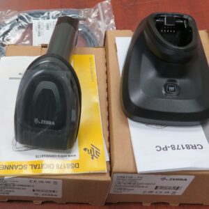 New ZEBRA motorola Barcode Scanner DS8178-DLSF007ZZWW w/ Cradle 2D DL USB