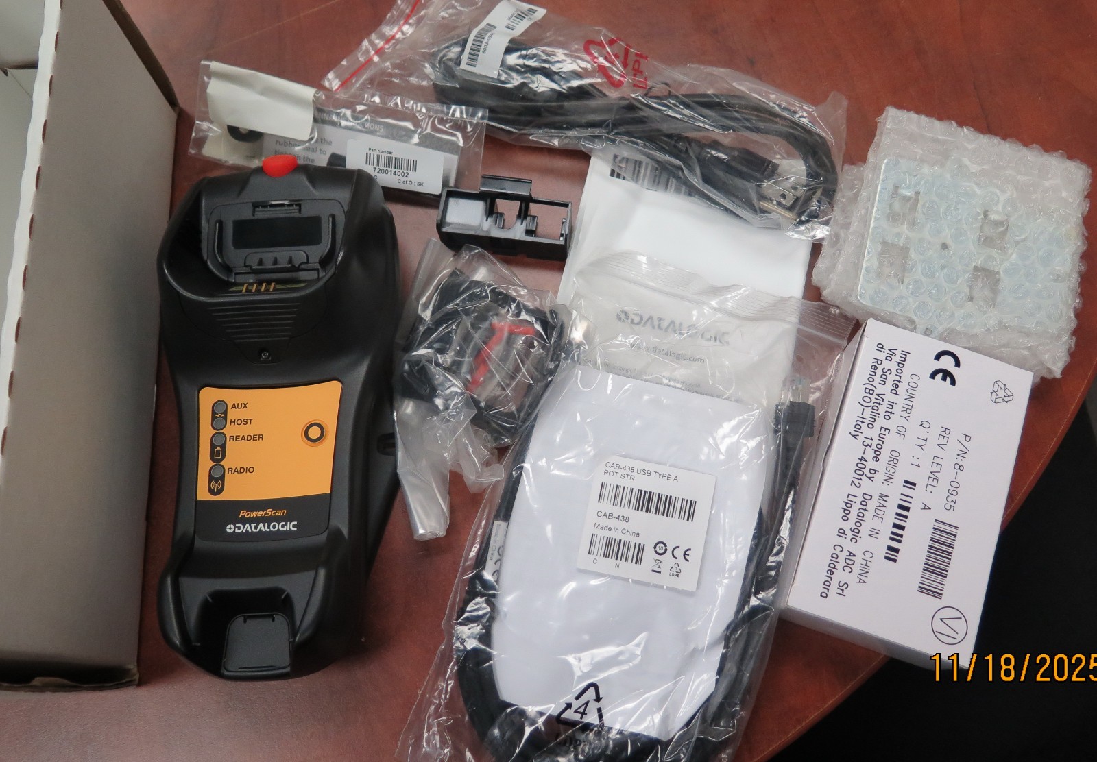 New Datalogic Powerscan Barcode Scanner Cradle BC9030 -910MHz for PM9500 Multi