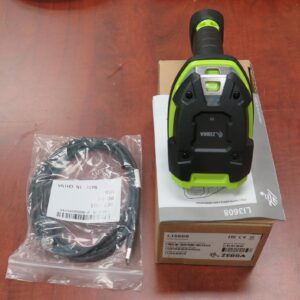 Brand New Zebra Barcode Scanner Li3608 -SR00003VZWW USB Cable Commercial 1D