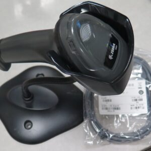 Motorola Zebra Symbol Barcode Scanner DS2208-SR00007ZZWW w/ Stand USB 1D