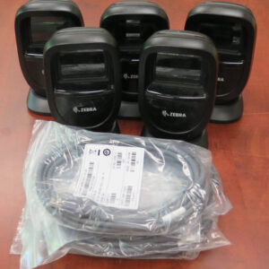 Lot of 5 Zebra Motorola Symbol Handfree Barcode Scanner DS9308-SR00004ZZWW Black