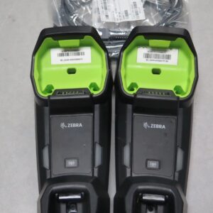 Lot of 2 Zebra Barcode Scanner STB3678 Cradle for Li3678 or DS3678 w/ USB Cable