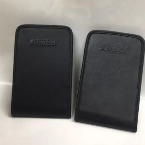 Motorola Symbol MC50 MC5040 Belt SOFT Leather Pouch x2, Black , Lot of Two