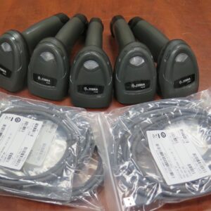 Lot of 5 Zebra DS4608 Motorola Barcode Scanner DS4608-SR00007ZZWW USB DS4308