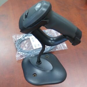 Motorola Symbol Barcode Scanner LS2208 with Handfree Stand USB, 1D Scanner