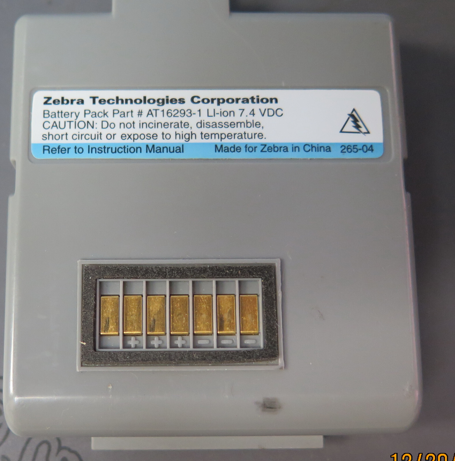 ZEBRA QL420 QL420 Plus Battery AT16293-1 for mobile printer 7.4V