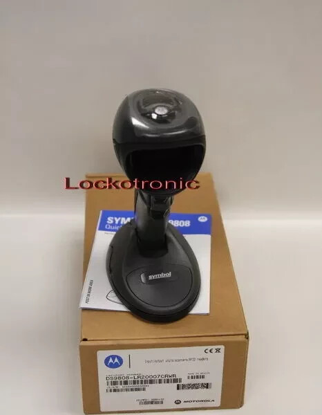 NEW Motorola Symbol Barcode Scanner DS9808 -LR LONG RANGE 1D/2D Handfree