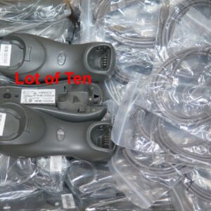 Lot of Ten 10 Zebra Motorola Symbol Barcode Scanner STB4278 CR0078 Cradle USB