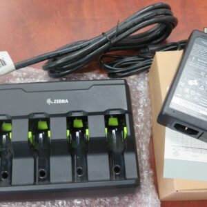 ZEBRA Quad Battery Charger SAC3600-4001CR DS3678 Li3678 Barcode Scanner Battery