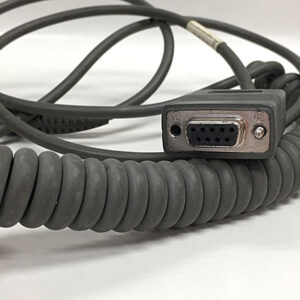 USED Original Motorola Symbol cable RS232 9FT CBA-R02-C09PA Coiled cable