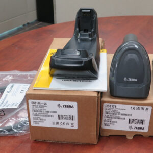 New ZEBRA motorola Barcode Scanner DS8178-DL0F007ZZWW w/ CR8178 Cradle 2D DL
