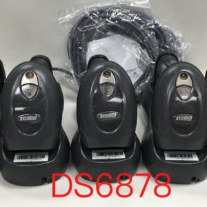 Lot of FIVE X 5 Motorola Symbol Barcode Scanner DS6878 STB4278 Cradle USB